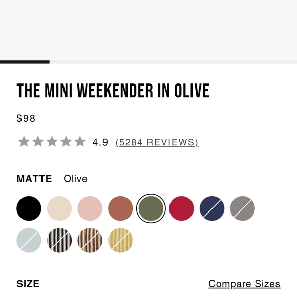 Beis The Mini Weekender NWOT - Picture 2 of 3